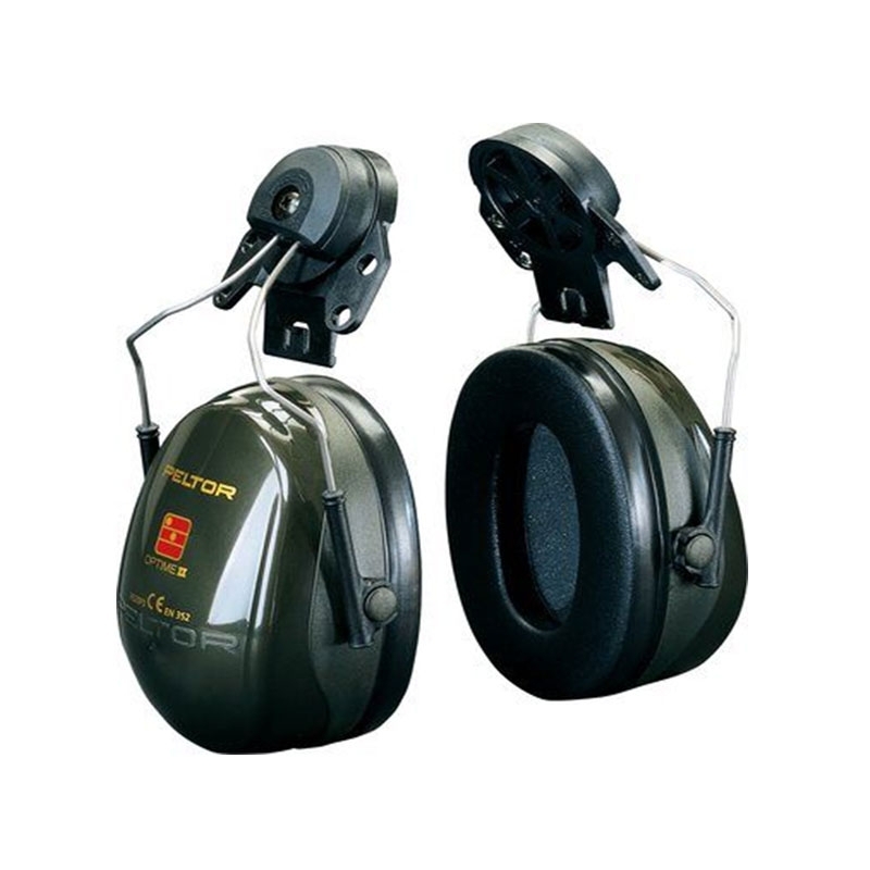 3M PELTOR Optime II Ear Defenders, 30 dB, Green, Helmet Mounted attachment, H520P3F-410-GQ