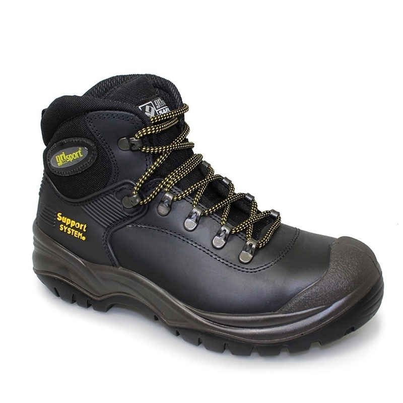 Grisport Contractor Black Safety Boot - Size 7
