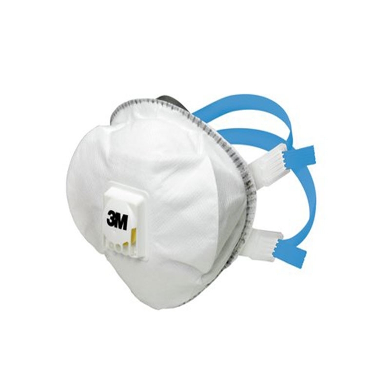 3M Disposable Respirator, FFP2, Valved, 8825+ (5 Pack)