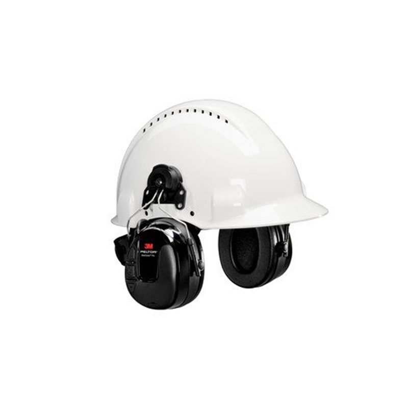 3M PELTOR WorkTunes Pro AM/FM radio headset, 31 dB, black, helmet mounted