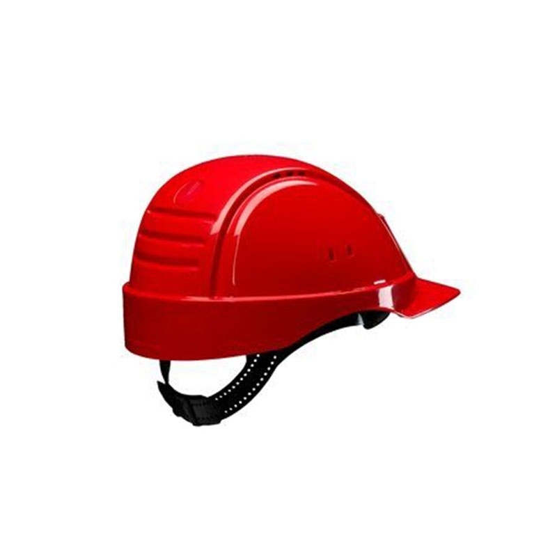 3M PELTOR G2000 Safety Helmet with Uvicator Sensor, Pinlock, Ventilated, Red, G2000CUV-RD
