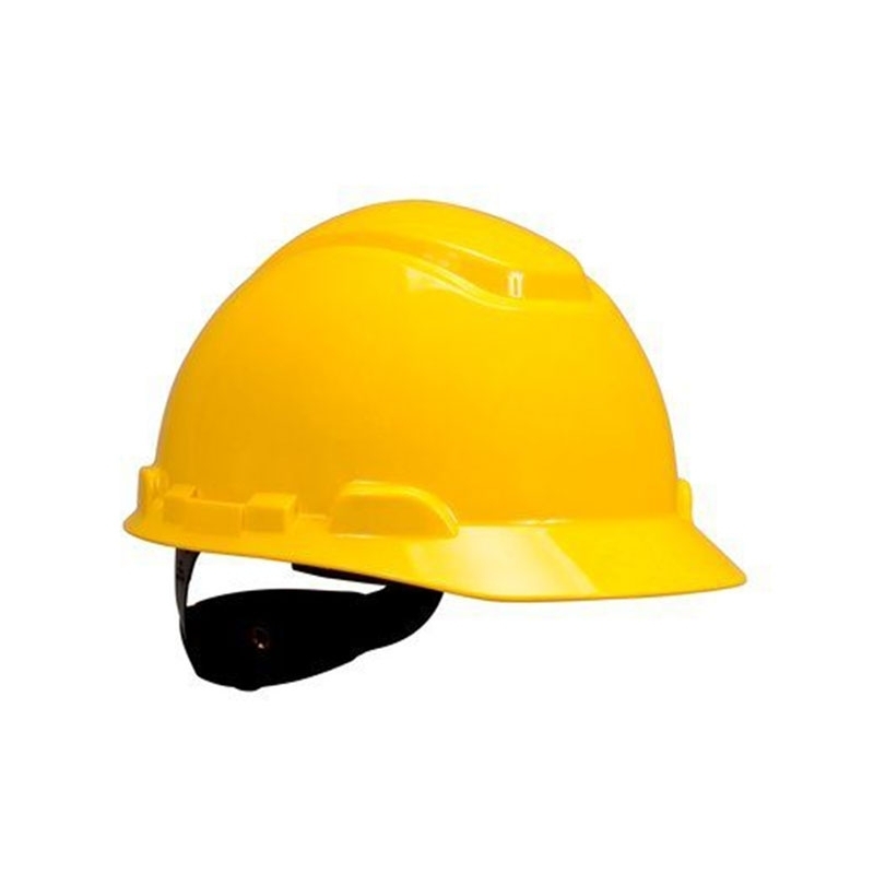 3M PELTOR H700 Series Safety Helmet, Pinlock, Dielectric 440v, Yellow, H-701C-GU
