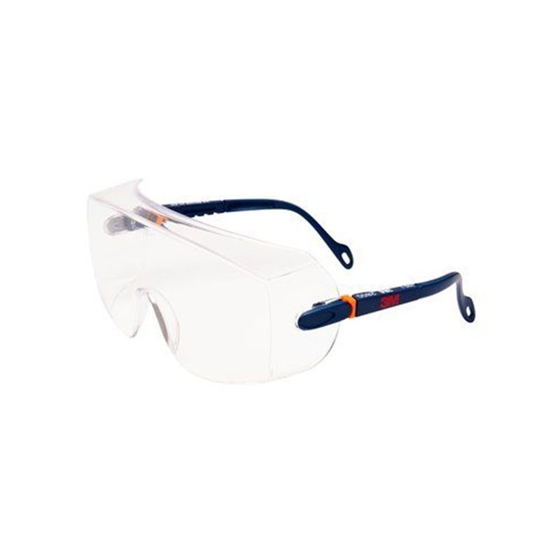 3M 2800 Series Overspectacles, Anti-Scratch, Clear Lens, 2800