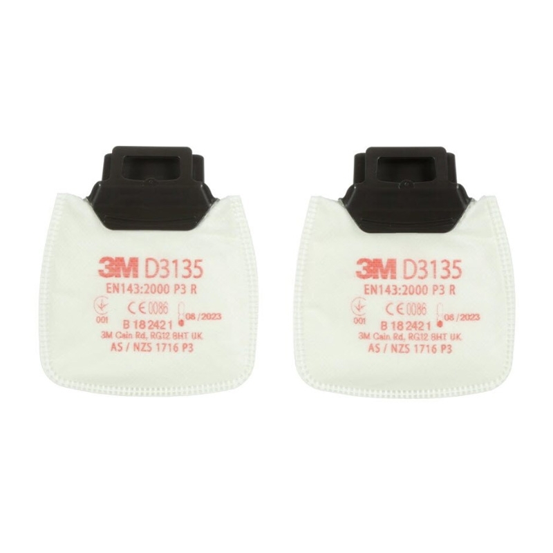 3M D3135 Secure Click P3R Particulate Filter - 1 Pair